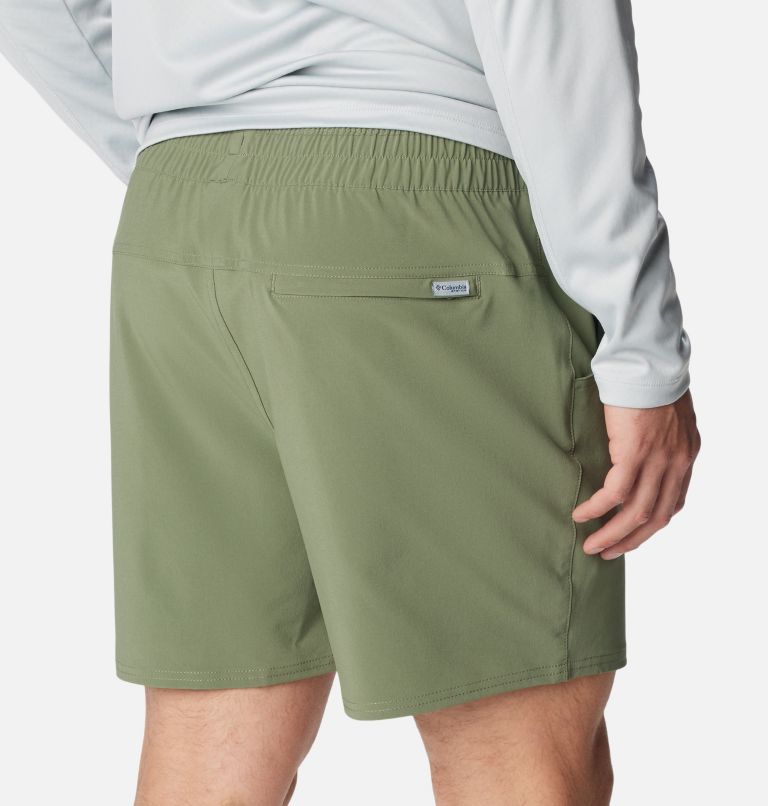 Men's PFG Terminal Roamer Stretch Shorts, Color: Cypress, image 5