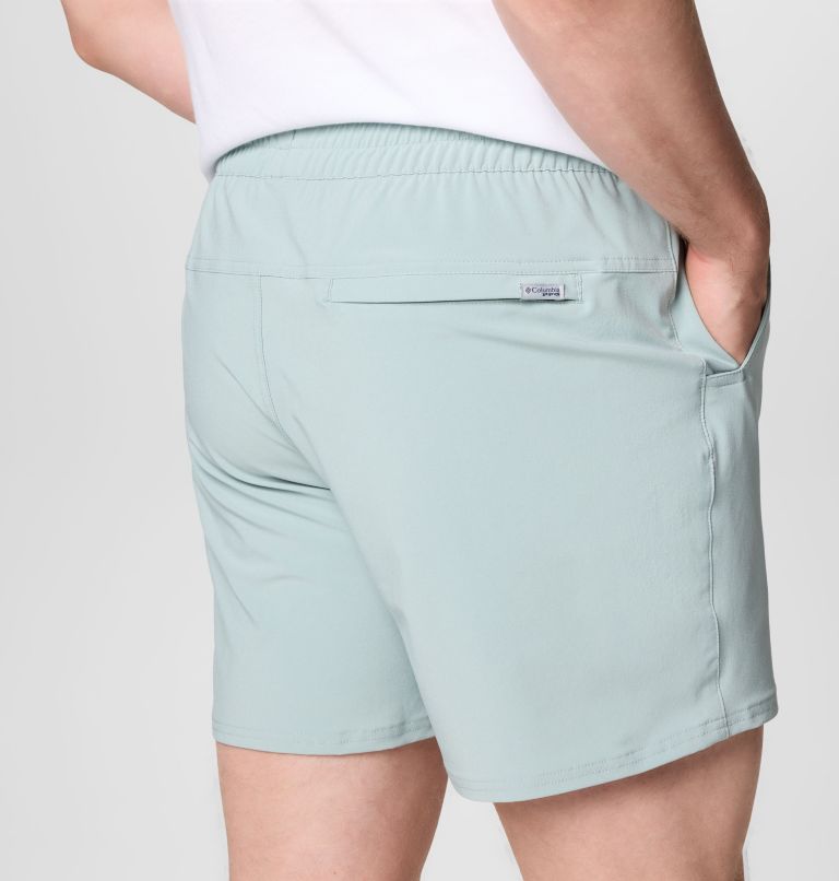 Men's PFG Terminal Roamer Stretch Shorts, Color: Crushed Blue, image 6