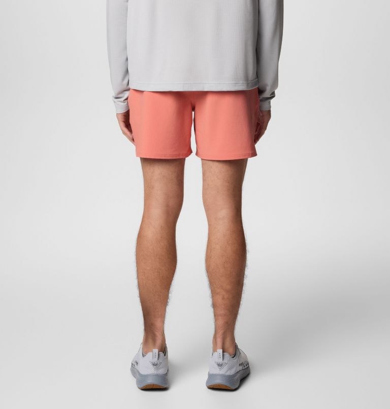 Men's PFG Terminal Roamer Stretch Shorts, Color: Faded Peach, image 3