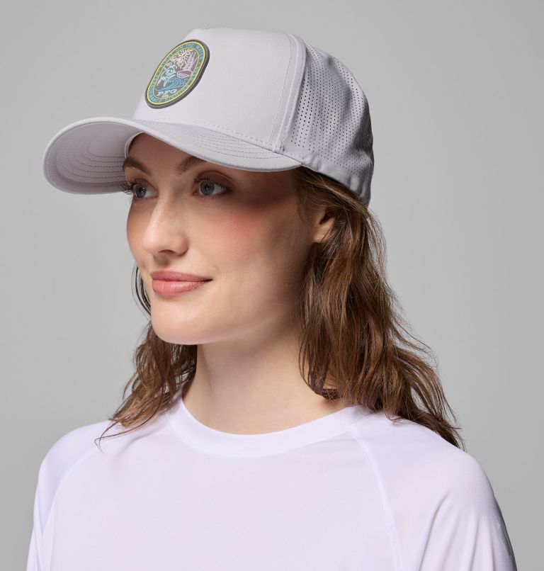 PFG Elite 3D Stretch Snap Back, Color: Cool Grey, San Padre Seasonal, image 5