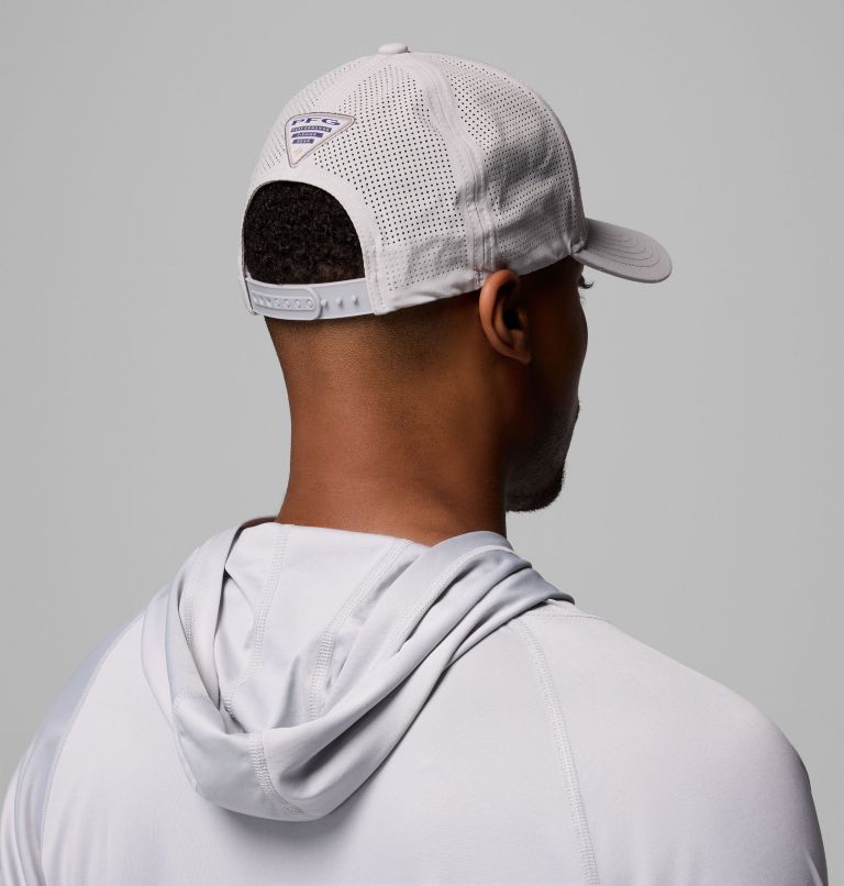 PFG Elite 3D Stretch Snap Back, Color: Cool Grey, San Padre Seasonal, image 4