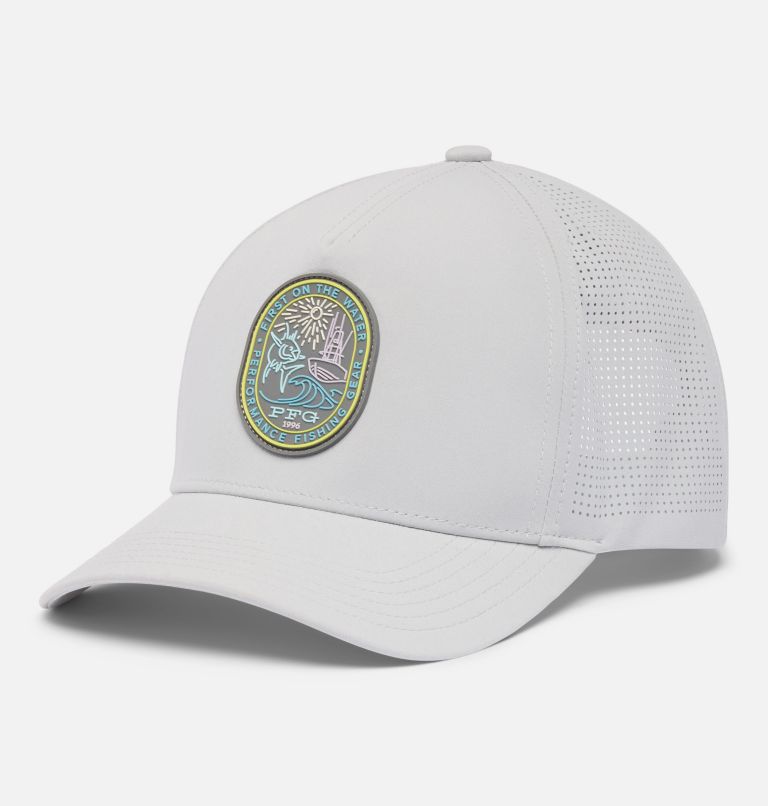 PFG Elite 3D Stretch Snap Back, Color: Cool Grey, San Padre Seasonal, image 1