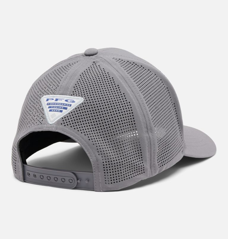 Columbia Men's PFG Elite 110 Snapback Hat, City Grey Tested Tough