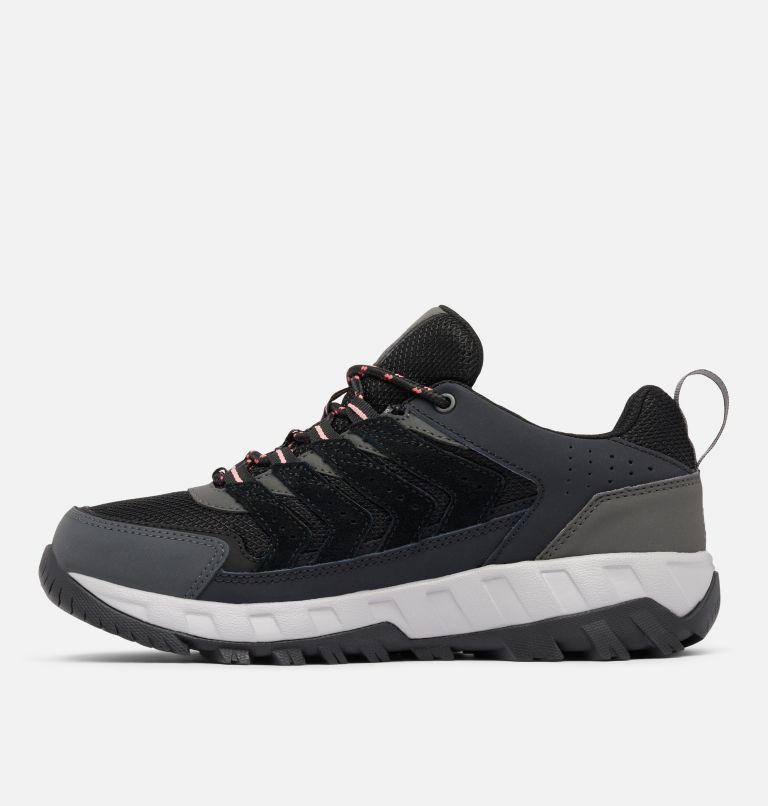 Women's Strata Trail Waterproof Walking Shoe, Color: Black, Juicy, image 6
