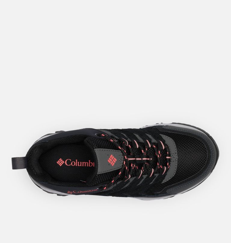 Women's Strata Trail Waterproof Walking Shoe, Color: Black, Juicy, image 4