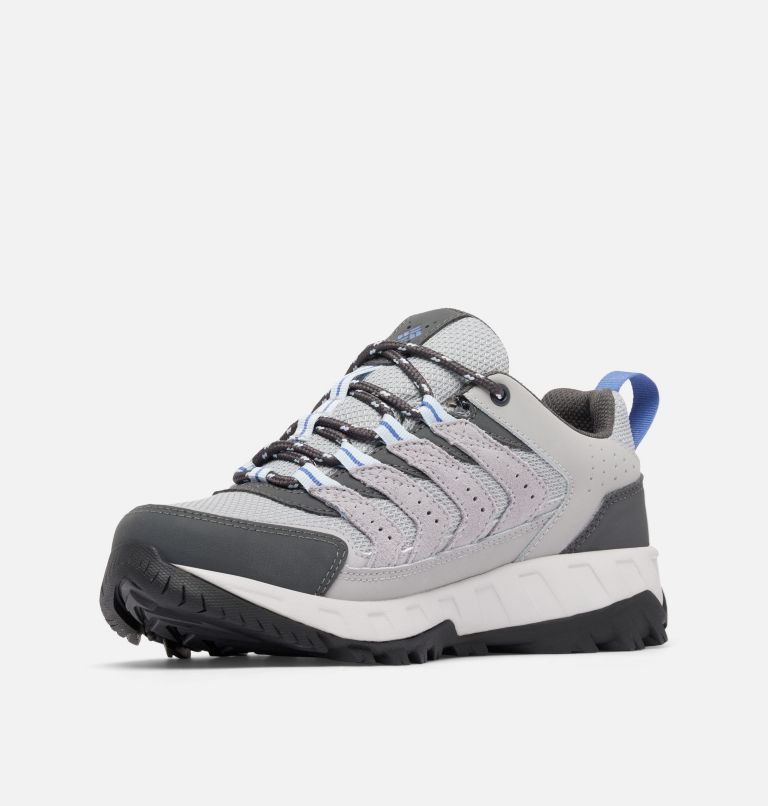 Women's Strata Trail Low Waterproof Shoe, Color: Steam, Eve, image 7