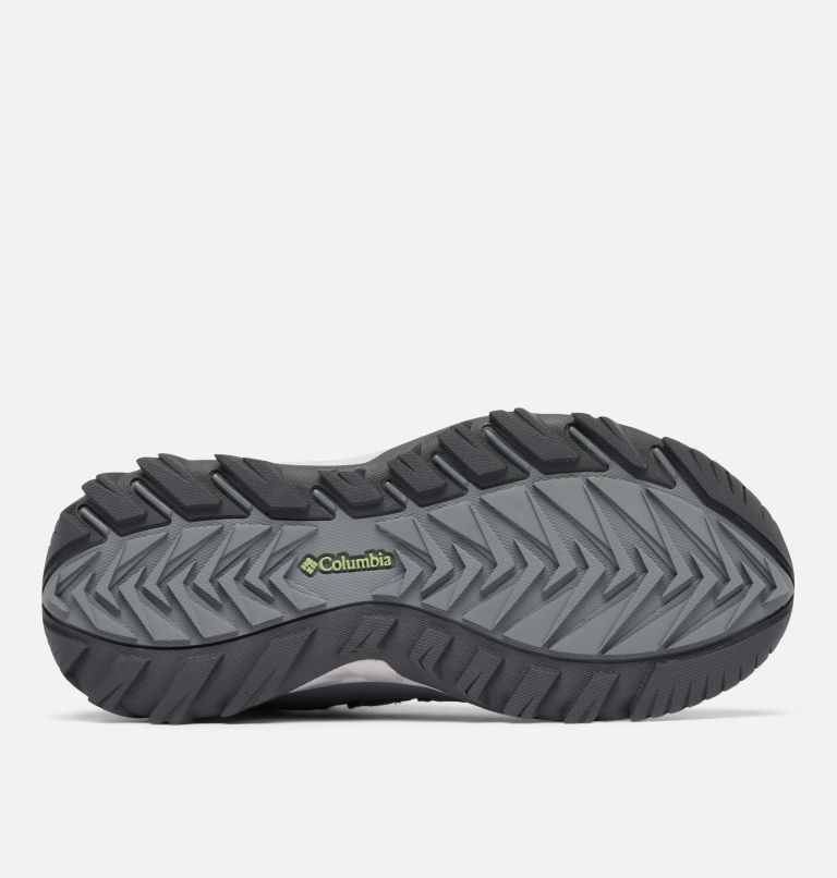 Women's Strata Trail Mid Waterproof Shoe, Color: Ti Grey Steel, Sage Leaf, image 5