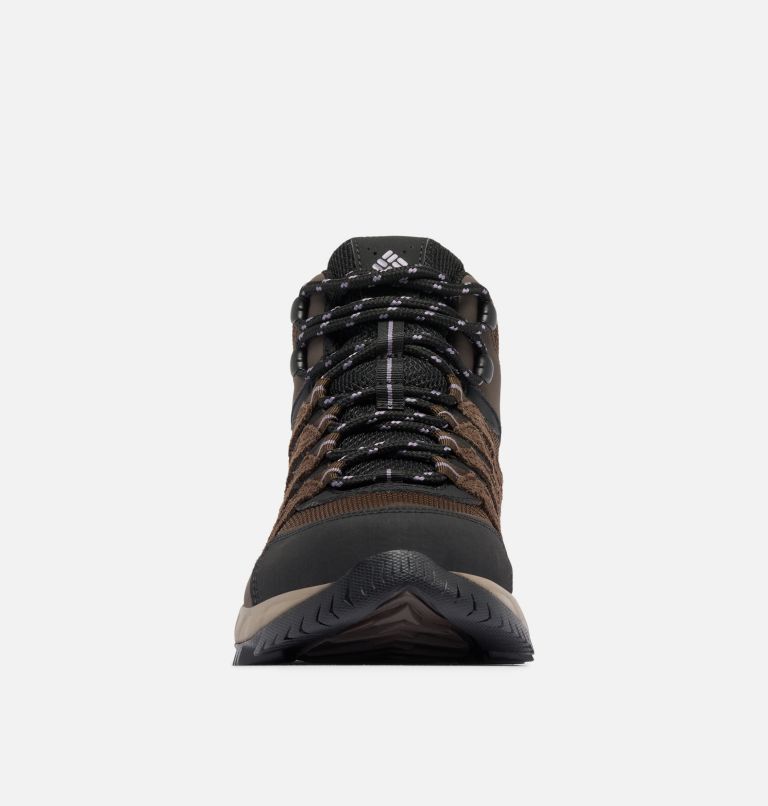 Women's Strata Trail Mid Waterproof Shoe, Color: Cordovan, Granite Purple, image 8