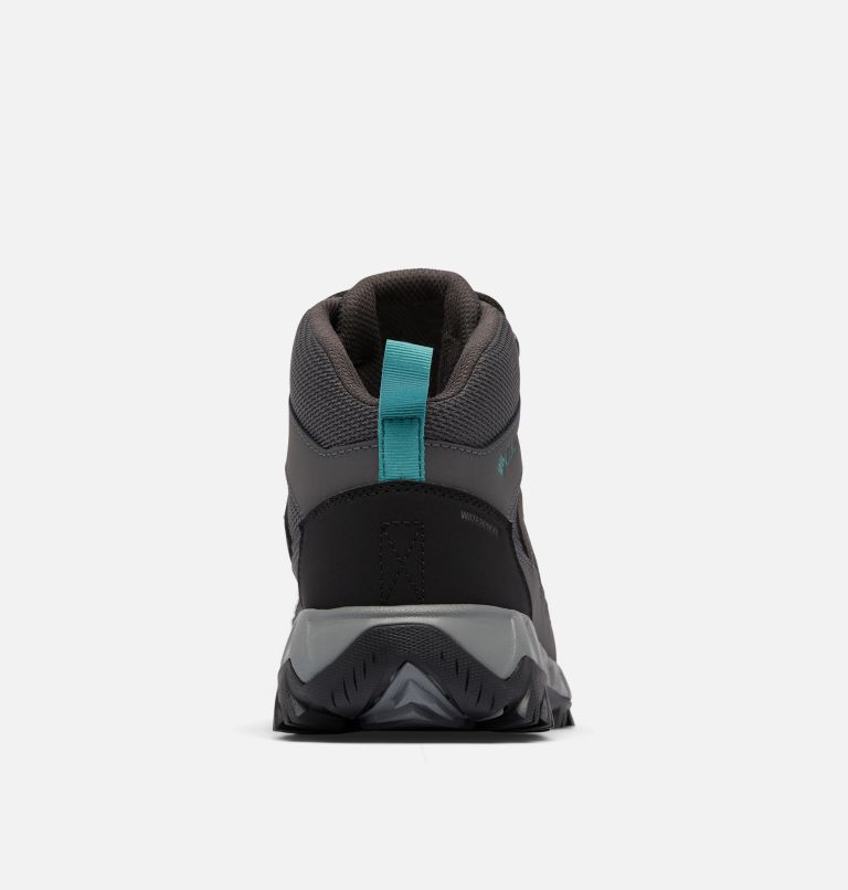 Women's Strata Trail Mid Waterproof Shoe - Wide, Color: Dark Grey, Teal, image 8