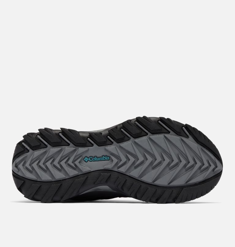 Women's Strata Trail Mid Waterproof Shoe - Wide, Color: Dark Grey, Teal, image 4