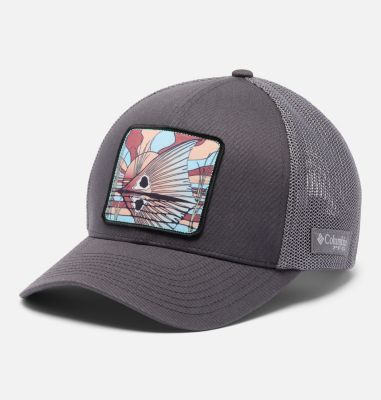 Gorra unisex de malla PFG Patch, Color: Shark, City Grey, Redfish Shine, image 1