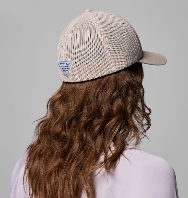 PFG Patch Mesh Ball Cap, Color: Dark Stone, Sunset Fish, image 7