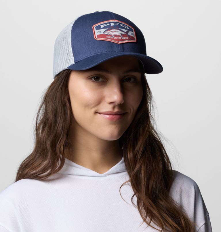 PFG Patch Mesh Ball Cap, Color: Nocturnal, Cool Grey, Big Badge Tuna, image 5