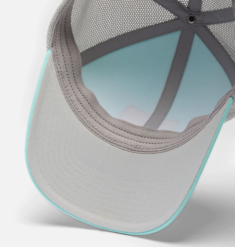 Unisex PFG Patch Mesh Ball Cap, Color: Gulf Stream, Cool Grey, Sunset Fish, image 3
