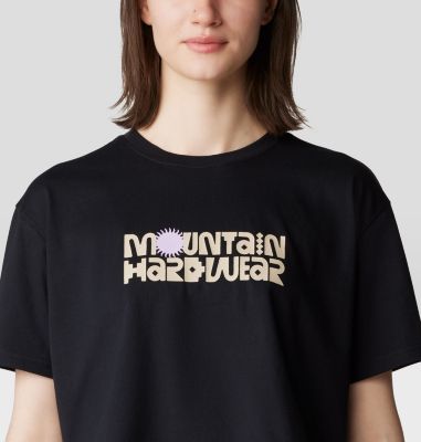 Women's Logo Plus Boxy crop, Color: Black, image 12