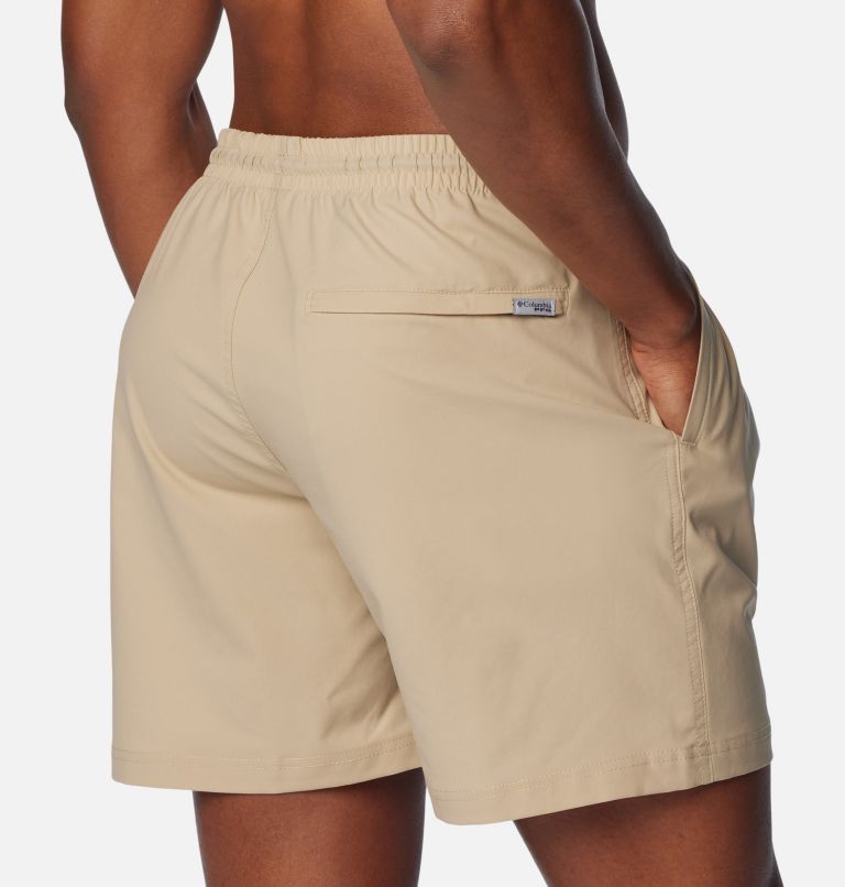 Men's PFG Rambler Water Shorts, Color: Ancient Fossil, image 5