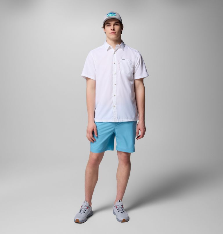 Men's PFG Rambler Water Shorts, Color: Vintage Blue, image 2