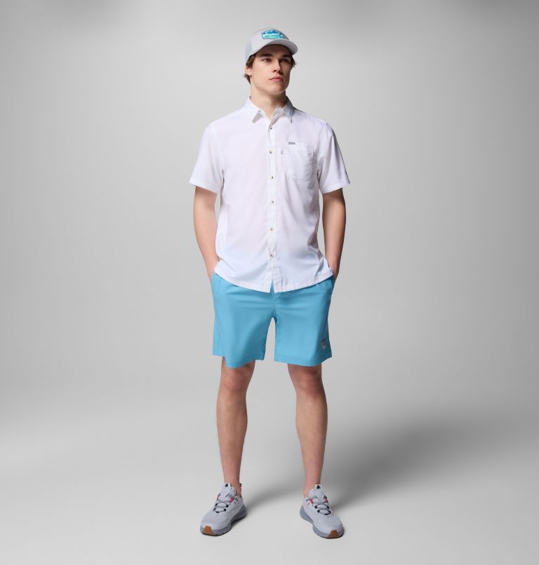 Men's PFG Rambler Water Shorts, Color: Vintage Blue, image 9