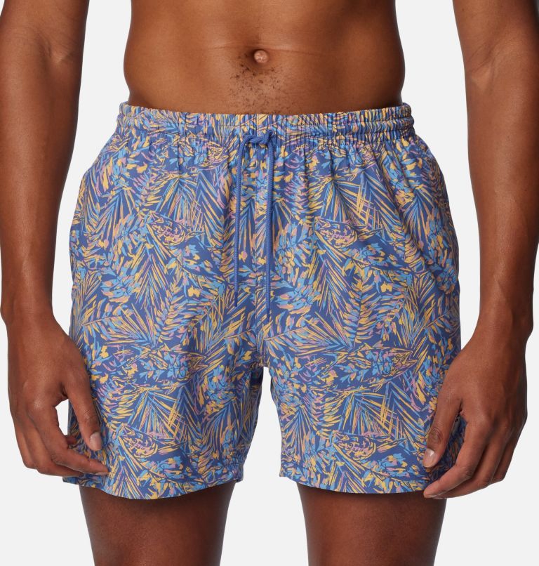 Men's PFG Rambler Water Shorts, Color: Bluebell Tunado, image 4