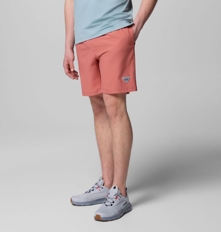 Men's PFG Rambler Water Shorts, Color: Rosewood, image 4