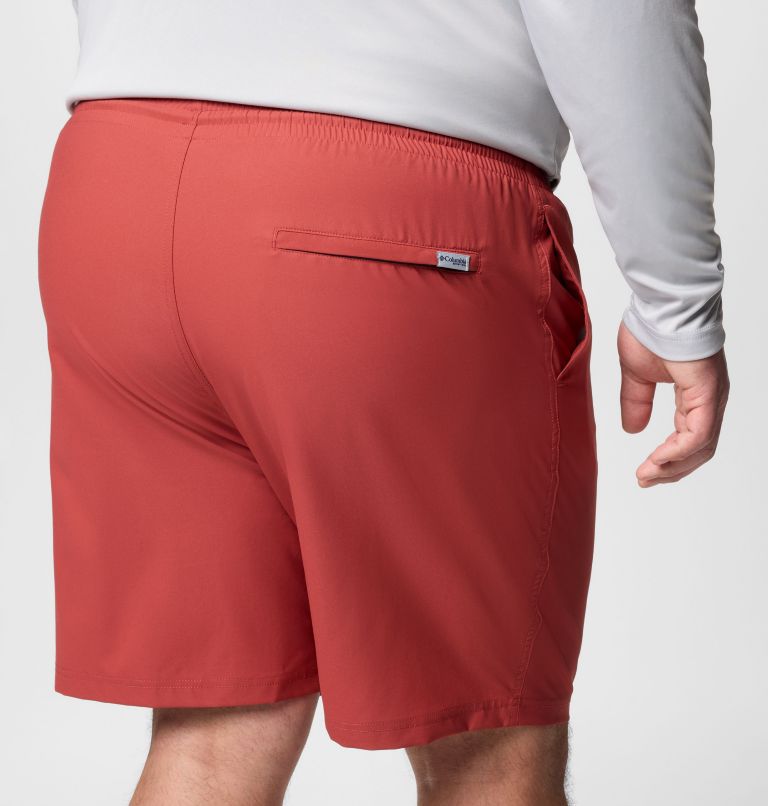 Men's PFG Rambler Water Shorts - Big, Color: Dusty Crimson, image 6