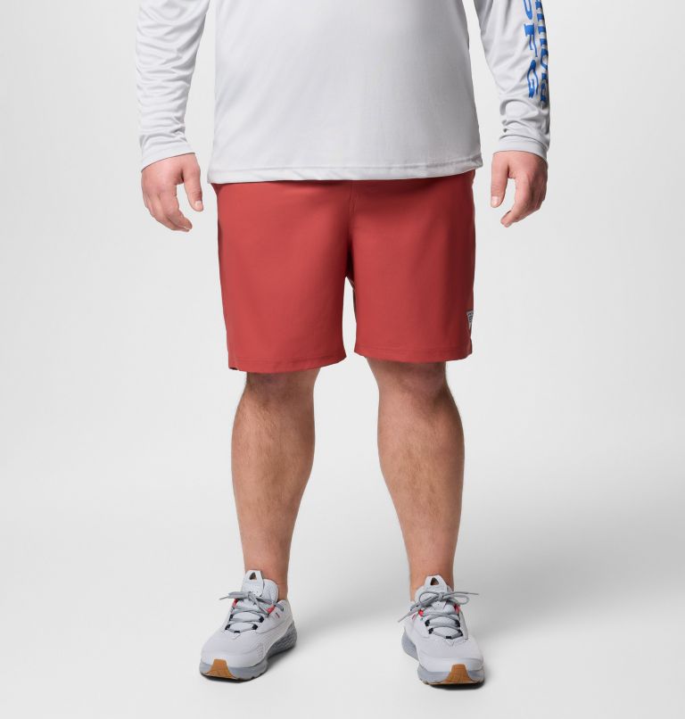 Men's PFG Rambler Water Shorts - Big, Color: Dusty Crimson, image 1
