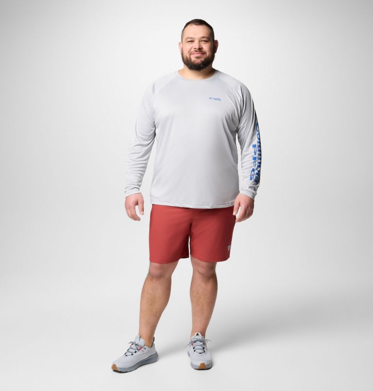 Men's PFG Rambler Water Shorts - Big, Color: Dusty Crimson, image 2