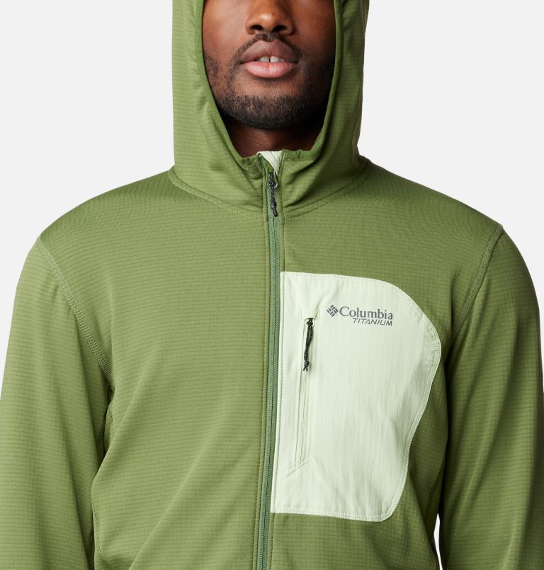 Men s Triple Canyon Hooded Grid Fleece