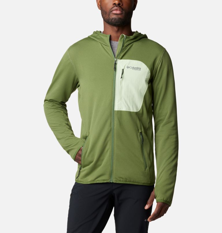 Men s Triple Canyon Hooded Grid Fleece