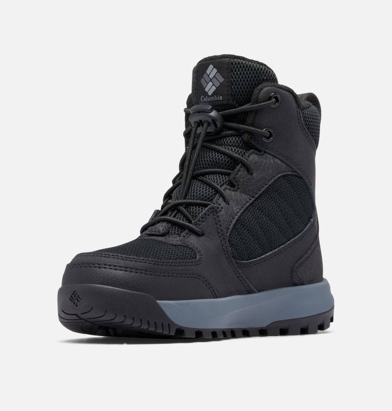 Kids' Portlander Omni-Heat Boots, Color: Black, Ti Grey Steel, image 7