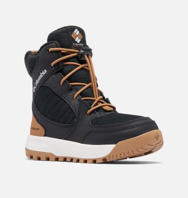 Kids' Portlander Omni-Heat Boots, Color: Black, Elk, image 4