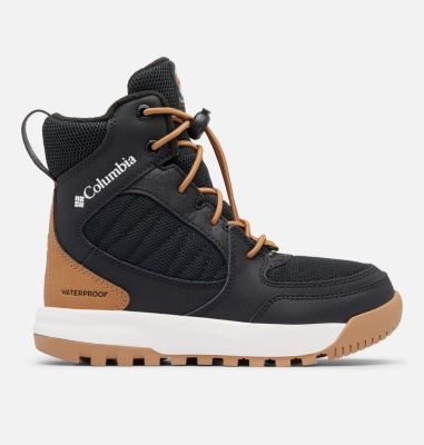 Kids' Portlander Omni-Heat Boots, Color: Black, Elk, image 3