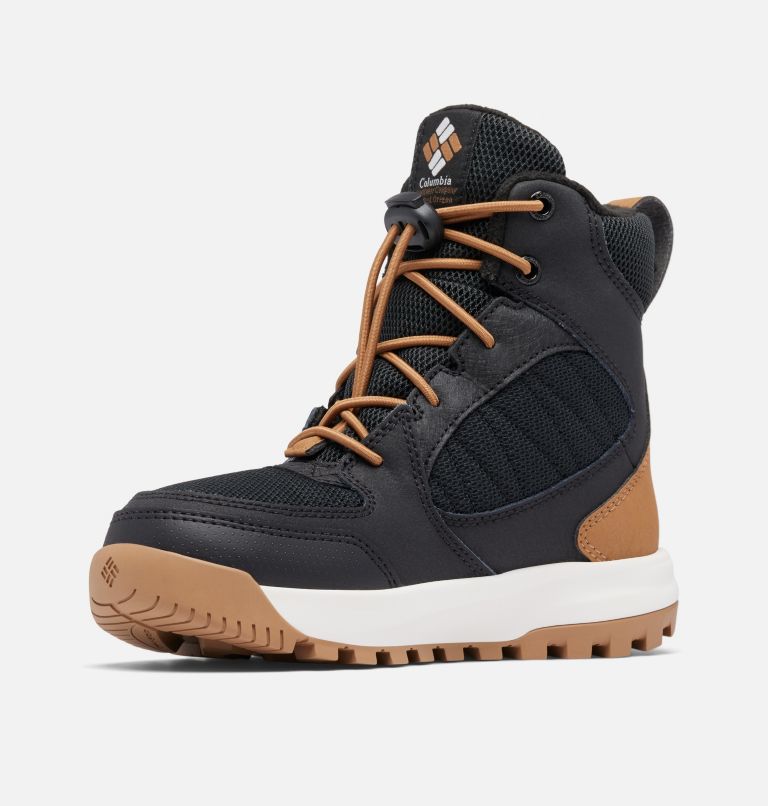 Kids' Portlander Omni-Heat Boots, Color: Black, Elk, image 6