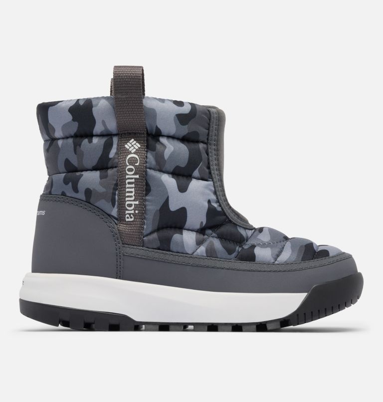 Kids' Snowtrot Mid Boot, Color: Shark, Black Urban Camo, image 1
