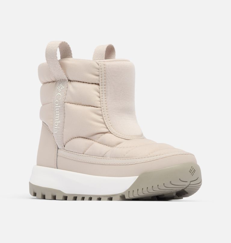 Kids' Snowtrot Mid Boot, Color: Soft Taupe, Sea Salt, image 3