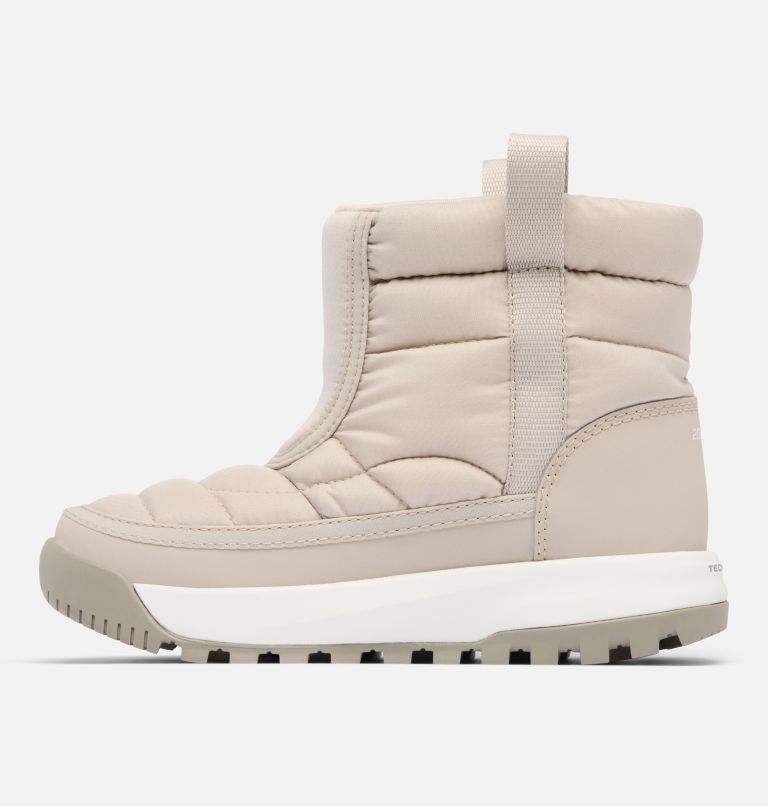 Kids' Snowtrot Mid Boot, Color: Soft Taupe, Sea Salt, image 6