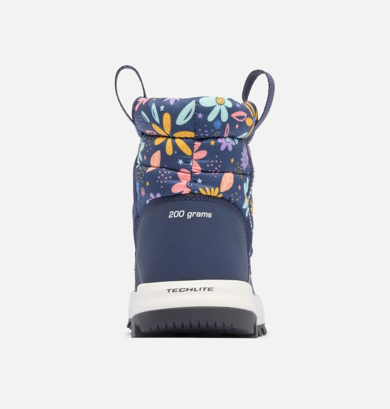 Kids' Snowtrot Mid Boot, Color: Nocturnal, Wildflower Whimsy, image 2