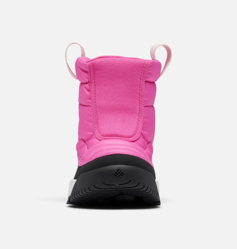 Kids' Snowtrot Mid Boot, Color: Pink Ice, Satin Pink, image 8