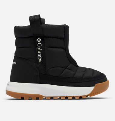 Kids' Snowtrot Snow Boot, Color: Black, Sea Salt, image 1