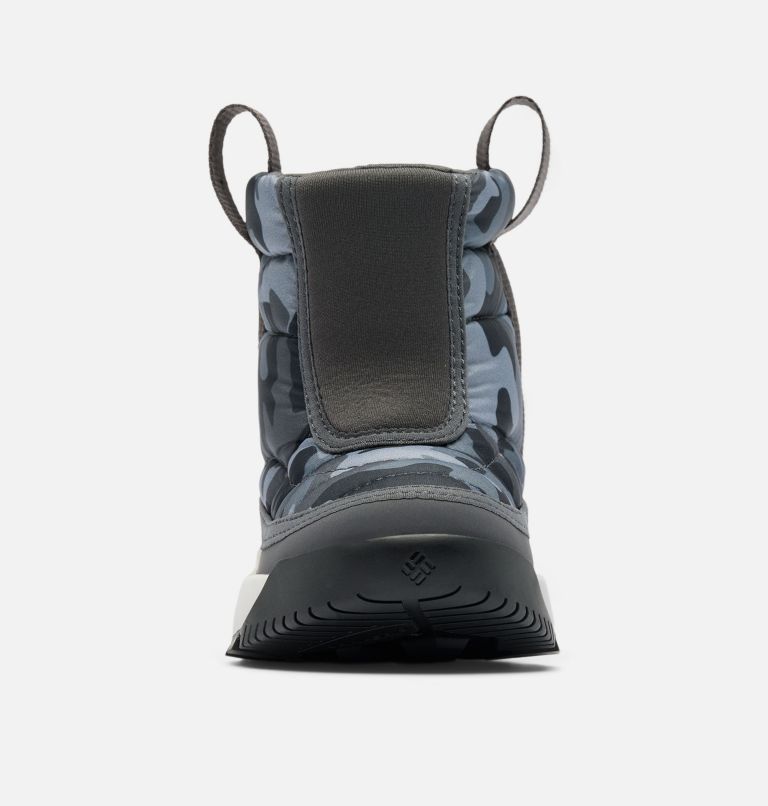 Little Kids Youth Snowtrot Mid, Color: Shark, Black Urban Camo, image 8
