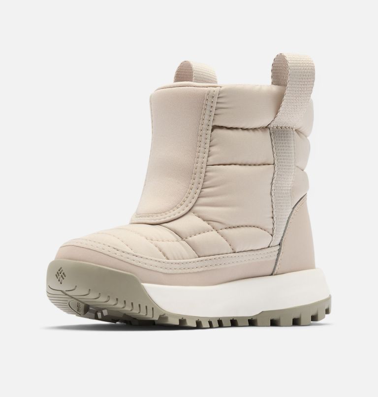 Little Kids Youth Snowtrot Mid, Color: Soft Taupe, Sea Salt, image 7