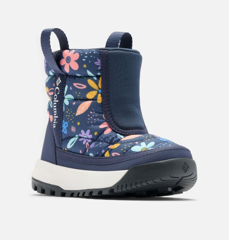 Little Kids Youth Snowtrot Mid, Color: Nocturnal, Wildflower Whimsy, image 3