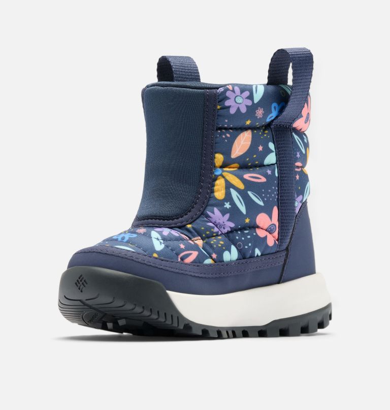 Little Kids Youth Snowtrot Mid, Color: Nocturnal, Wildflower Whimsy, image 7