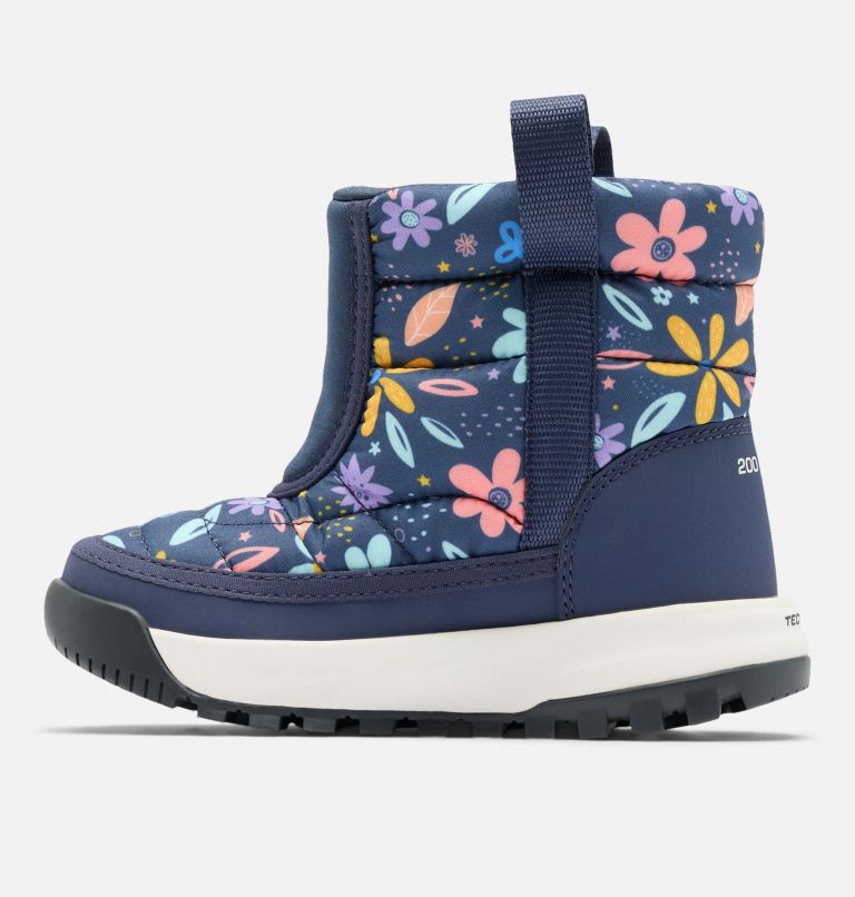Little Kids Youth Snowtrot Mid, Color: Nocturnal, Wildflower Whimsy, image 6