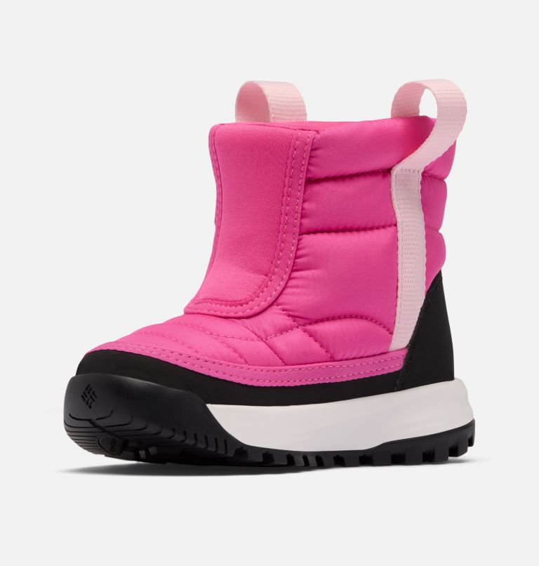 Botte à bride Powderbug Snowlite pour petits enfants, Color: Pink Ice, Satin Pink, image 7