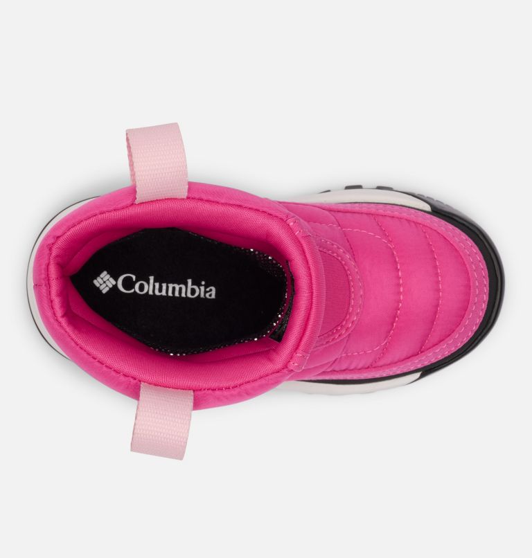 Botte à bride Powderbug Snowlite pour petits enfants, Color: Pink Ice, Satin Pink, image 4