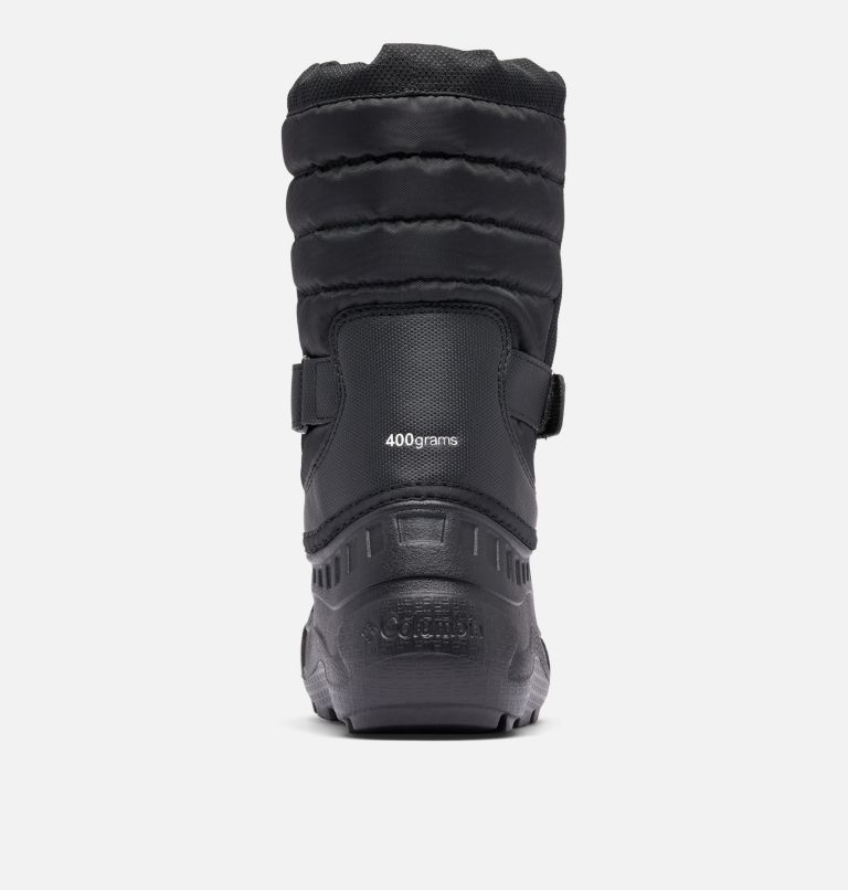 Big Kids' Powderbug Snowlite Boot, Color: Black, White, image 2