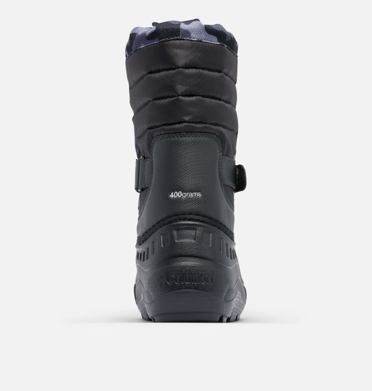 Big Kids' Powderbug Snowlite Boot, Color: Shark, Black Urban Camo, image 2