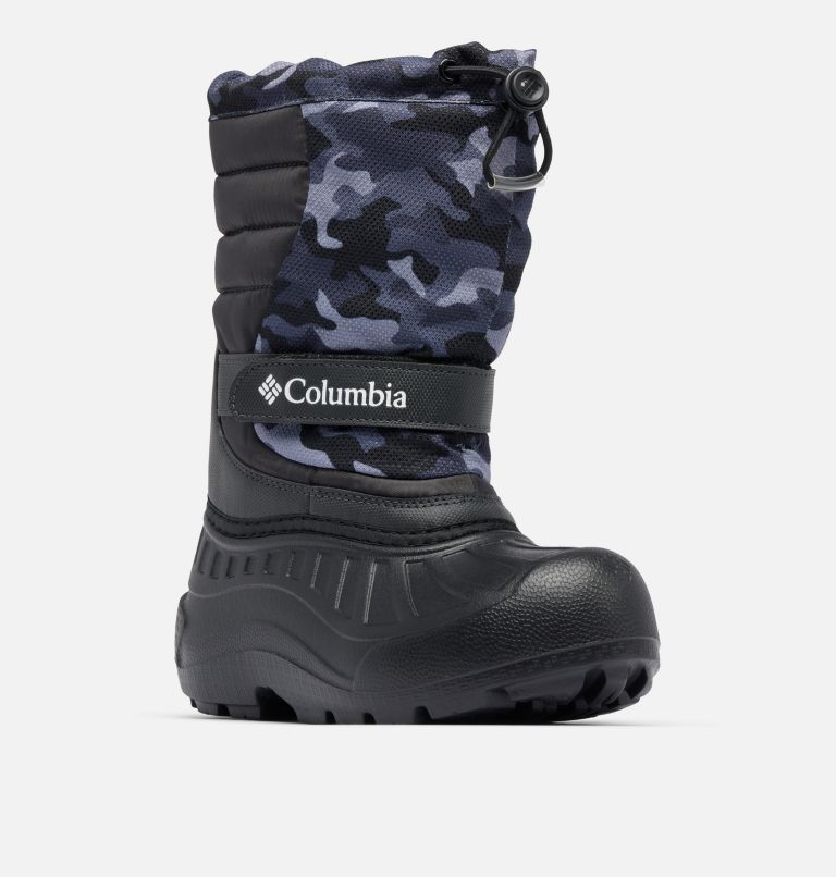 Big Kids' Powderbug Snowlite Boot, Color: Shark, Black Urban Camo, image 3