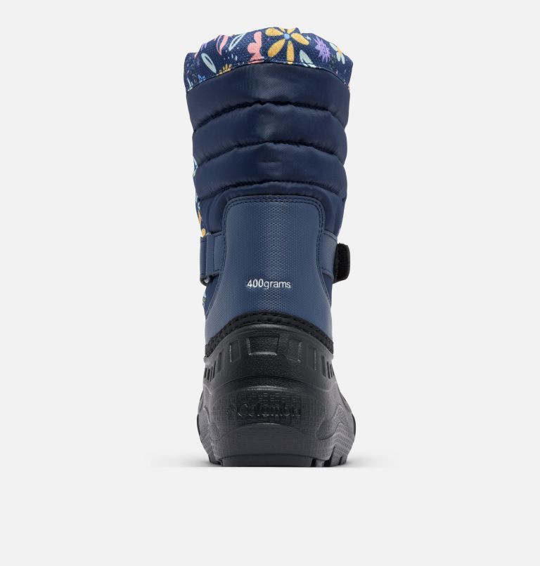 Big Kids' Powderbug Snowlite Boot, Color: Nocturnal, Wildflower Whimsy, image 2